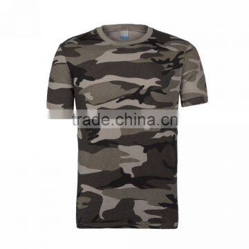 Good Sale Camouflage Short Sleeve Cotton Tee Shirt Clothing Manufacturers in China photo-2
