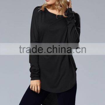 Factory Direct Soft Long Sleeve Large Size Old Fashion Blouse for Wholesale 2017 photo-4