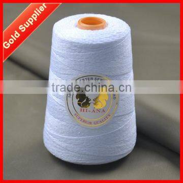 White 100% Spun Polyester Sewing Thread 40/3