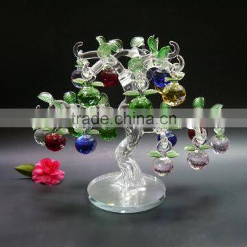 Unique Crystal Apple Model Tree for Wedding Gift and Home Decoration photo-2