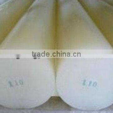 Round white HDPE Rod