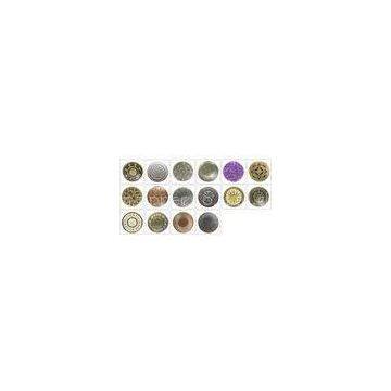 Custom Snap Buttons For Coats / Jackets Jean Rivets With 9.4mm Aluminum Tack