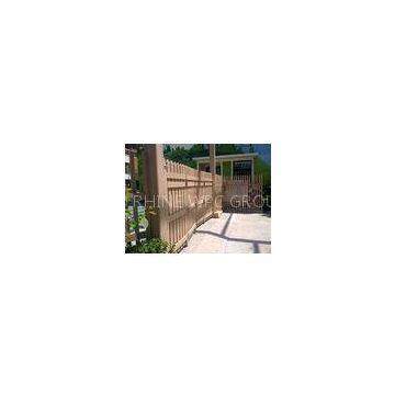 Custom WPC Outdoor Fence Door for Garden and Wood Plastic Composite Railing