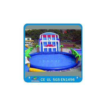 2015 inflatable water park with swimming pool