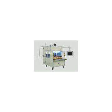 Eight working station coil winding machine