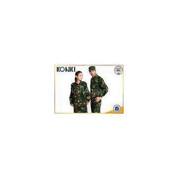 Long Sleeve Forest Camouflage Military Uniforms BDU / ACU Army Battle Dress Uniform