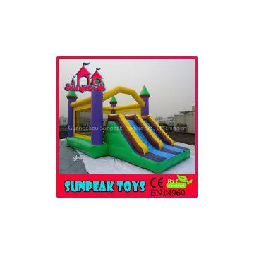 COM-184 Sunpeak With Slide Inflatable Combo