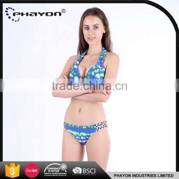 < OEM>China Factory Wholesale Girls Strap Hottest new fashionable cheapest bikini swimwear