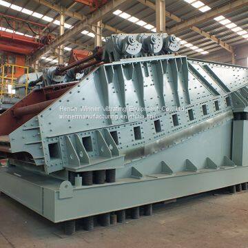 Triaxial coal mining screen, lineat vibrating screen for ore