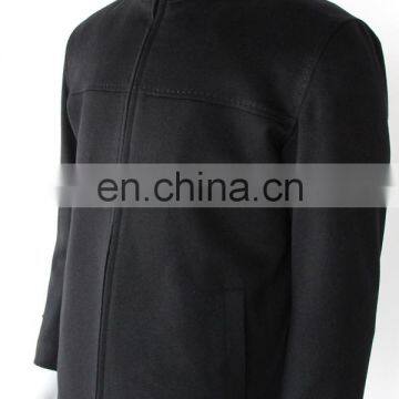 Wholesale classic style black color men's cashmere jackets