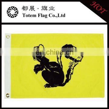 Heat Sublimation Transfer Printing Cartoon Flag Banner