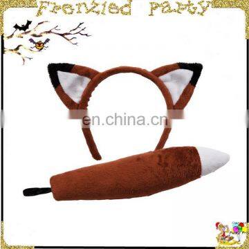 animal EarsTail Bow party headband FGHD-0014