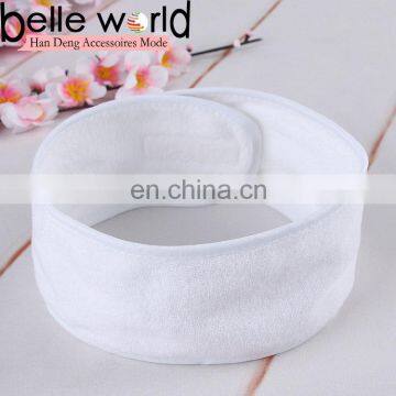 Women absorbable terry cotton Spa Headband custom logo spa headband wholesale