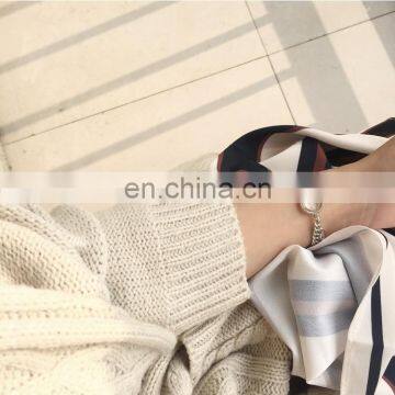 Water Drop Bracelet Simple Transparent Disk Glossy Glass Bead Bracelet photo-6