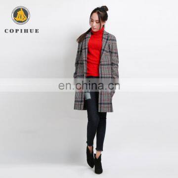 Factory Low Price Guaranteed Lady Long Jackets Coat