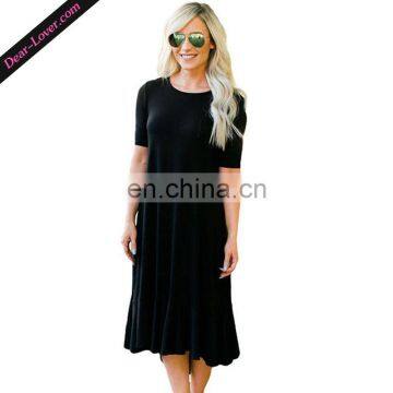 New Latest Short Front Long Back Casual Dress For Women