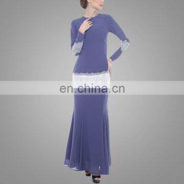 Latest Designer Lace Baju Kurung 2017 photo-2