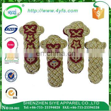 Embroidery Slip-on Epaulettes