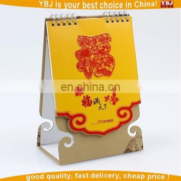 china wholesale factory making acrylic table calendar design