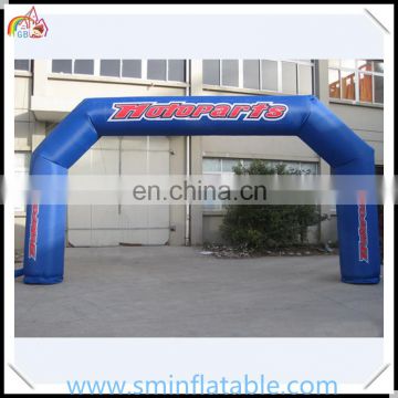 Promotion inflatable arch,durable &portable inflatable race archway, blue inflatable welcome arch for outdoor display