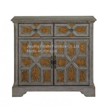 2017 Rustic Living Room Wood Cabinet photo-2