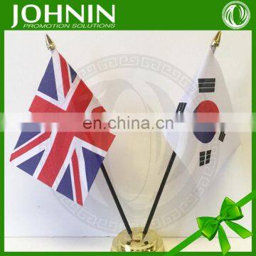 wholesale custom durable 100%ployester national table flag of korea