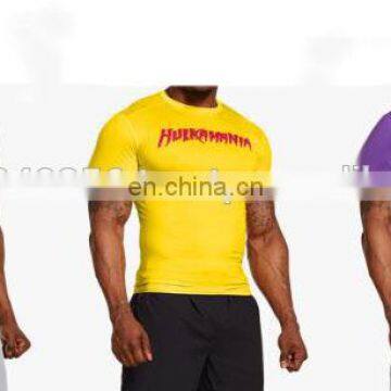 sublimation compression T shirt