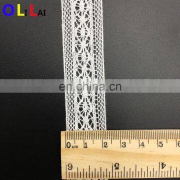 OLCT1314 13cm Fashjion Purple Swiss 100% Cotton Crochet Lace for Ladies Dress photo-6