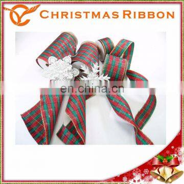 Classical Novelty Ribbon Christmas Lace For Home Decoration