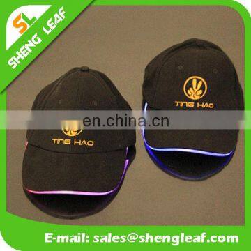 2016 LED baseball cap, baseball cap with built-in led light