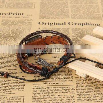 Ladies Women Fashion Stainless Steel Genuine Charm Lretro Genuine Leather Watch photo-3