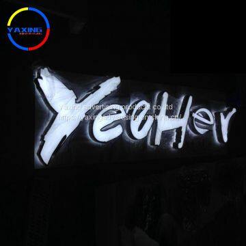 Customized led letters and acrylic letter sign board Product Name acrylic letter sign board