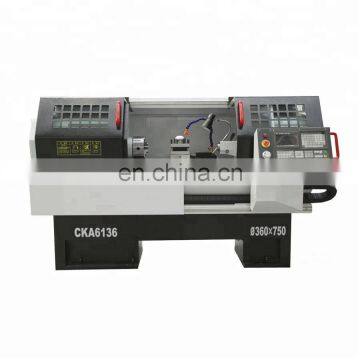 CK6136A auto cnc metal lathe machine for metal cutting