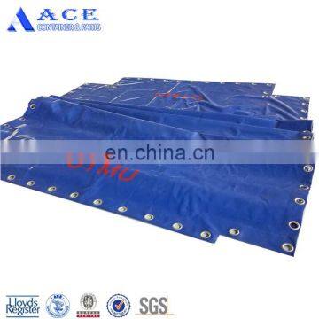 Custom Made PVC Cover Open Top Container Tarpaulin