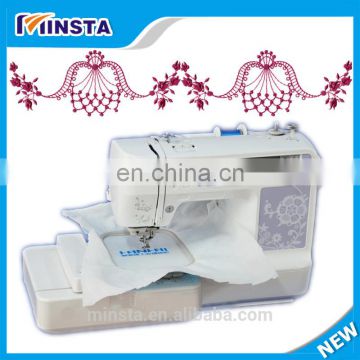 domestic embroidery machine for working room or family