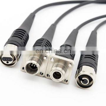 outdoor waterproof fiber optic patch cord cable/jumper ODC socket plug to LC/UPC