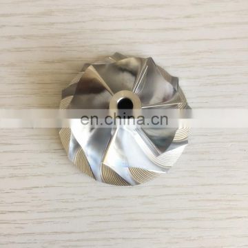 GT15-25 38.62/52.19mm 6+6 Blades 436131-0002 billet/aluminum 2618/milling turbocharger compressor wheel for 452204/454061