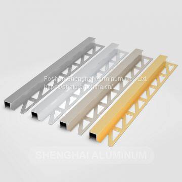 6000 Series Brushed Nickel Tile Edge Trim Finish Alu Alternatives Tile Edge photo-3