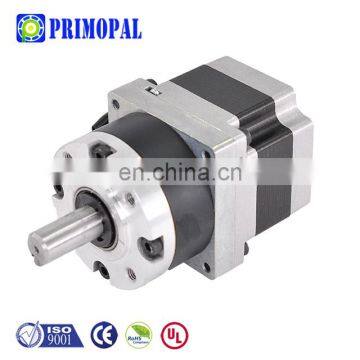 NEMA 23 1.4A 62 N.cm 51mm Length Housing Material Metal Sleeve Bearings Reduction Ratio 55 Strong Precision Stepper Gear Motor
