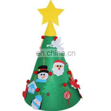 Wholesale Customization Christmas Pendant Children DIY Mass Felt Christmas Tree photo-6