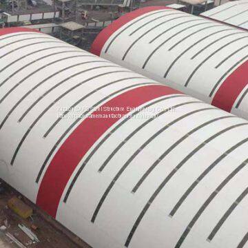 Comprehensive Solid Waste Utilization Project Steel Space Frame Structure Barrel Storage Project in Shanxi photo-5