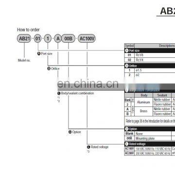 Japan Original CKD Pneumatic Solenoid Valve AB21-02-1-A-AC200V photo-5