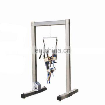 Electric unweight gait training frame