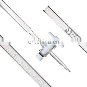 Lab Acid Base Glass Burette for Chemistry photo-2