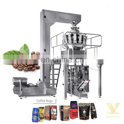 KV Auto Packing Machine Factory Price For Grains Raw Rice Lentils And Coffee Beans