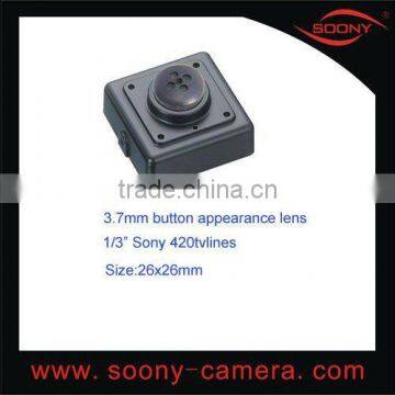 Hidden camera mini size 420tvl used Sony color ccd