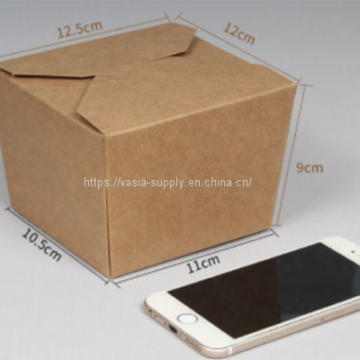 Takeaway Food Boxes Brown Kraft 700ml