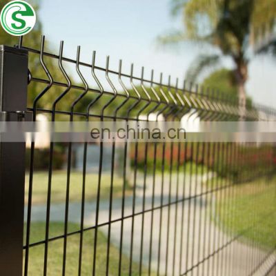 Home security fencing system perimeter 3D mesh fence