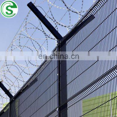 China high security fencing clear vu fencing price per meter