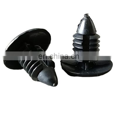 Car interior ceiling cover black plastic rivets fastener retainer rivets push auto chrinstmas tree lining fixed clips